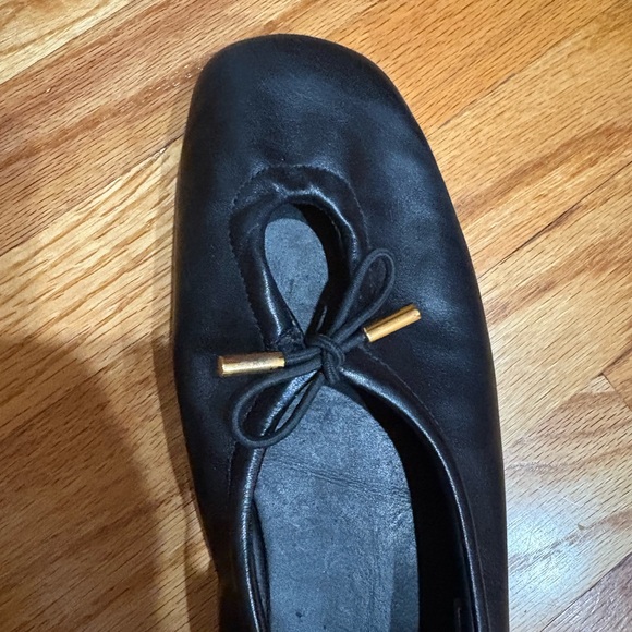 ALOHAS Black Leather Ballet Flats Size 42 Great Condition - Picture 7 of 11